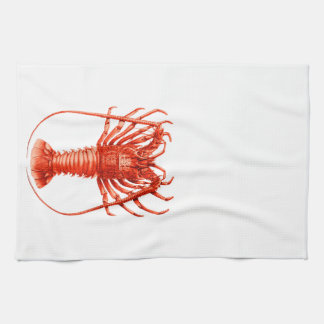 Cuisine de langouste ou serviette de thé