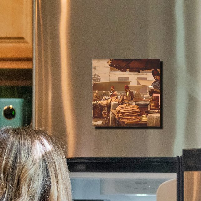 cuisine de rue à Istanbul du XIXe siècle (Créateur téléchargé)