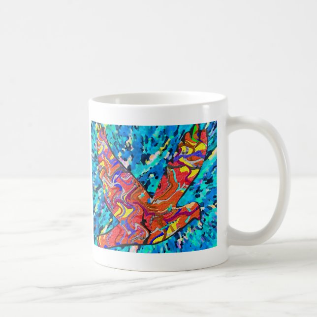 Cuisine de tasse de tasses de café d'oiseau d'ange (Droite)