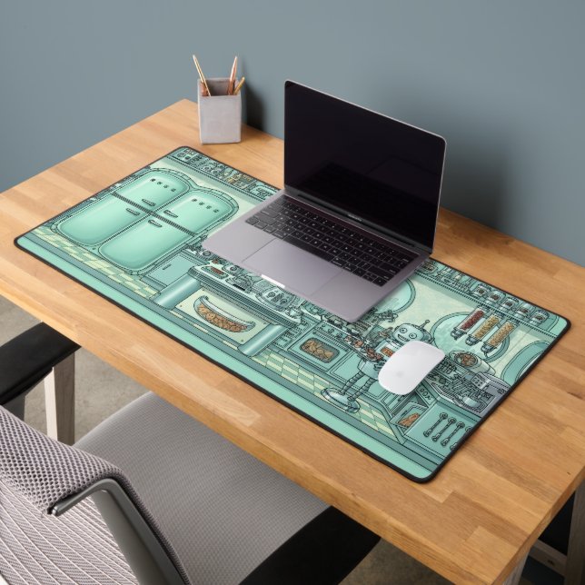Cuisine du futur - Automatisation domestique rétro (Bureau 2)