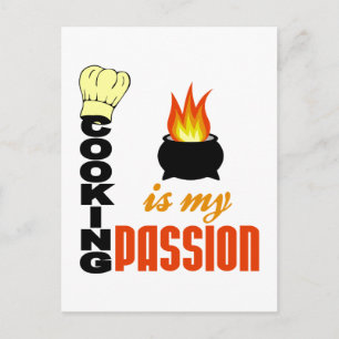 Cuisine est ma Passion carte postale