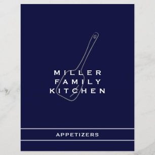 Cuisine familiale Appetizer Divider Marine & Whi