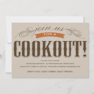 CUISINE INVITATION À LA FÊTE D'ÉTÉ