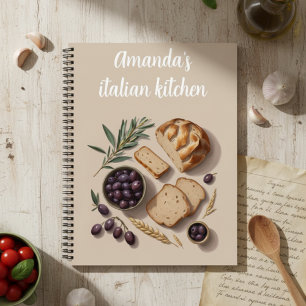 Cuisine italienne personnalisée Carnet de recettes