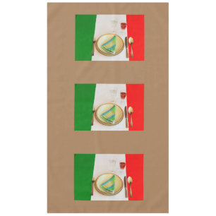 cuisine italienne sur nappe