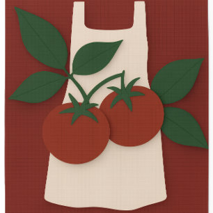 Cuisine Italienne Tomates Serviette de thé — Chef 