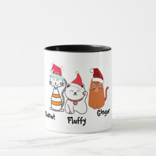 Cuisine Kitty Chat Christmas Mug