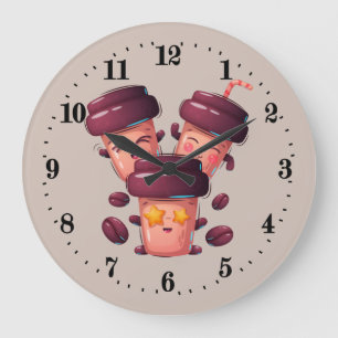 Cuisine mignonne, café d'affaires Grande horloge