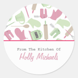 Cuisine Motif Étiquette cuisine