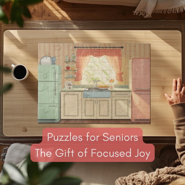 Cuisine Rétro des Années 50 Puzzle Démence Nostalg (Créateur téléchargé)