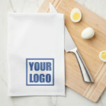 Cuisine Serviette Business Logo Modèle<br><div class="desc">Le logo de votre entreprise sur une serviette de thé de cuisine. Idéal pour un usage dans votre restaurant ou salle du personnel pour les employés.</div>