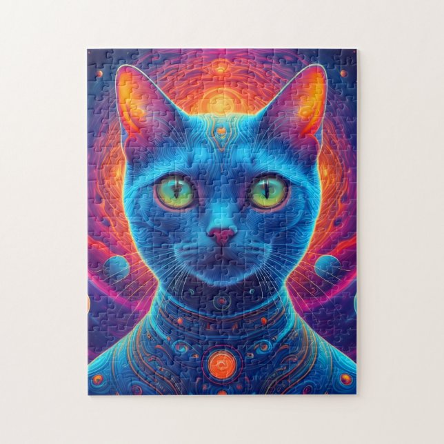 Cuisine Space Cat Astronaut Jigsaw Puzzle (Vertical)