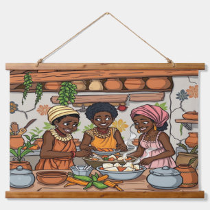 CUISINE Suspendue Tapisserie