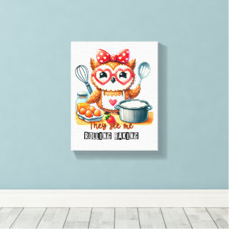 Cuisine - Toile Premium (Finition Brillante)