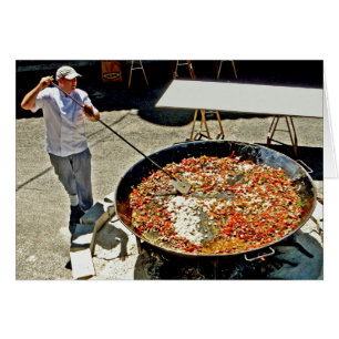 Cuisine une paella géante