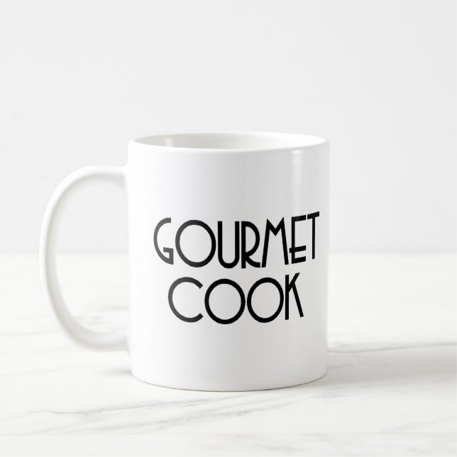 Cuisinière gourmande tasse à café (Gauche)