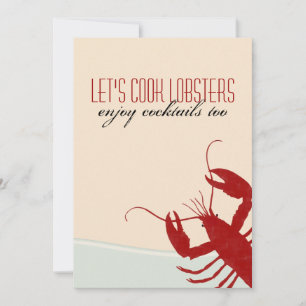 Cuisinons des homards Invitation au pain de homard