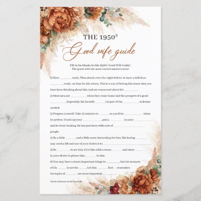 Cuivre en terre cuite floral Les années 1950 Good  (Devant)