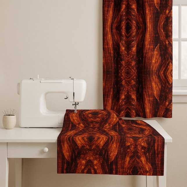 Cuivre moderne et tissu Fractal noir (Créateur téléchargé)
