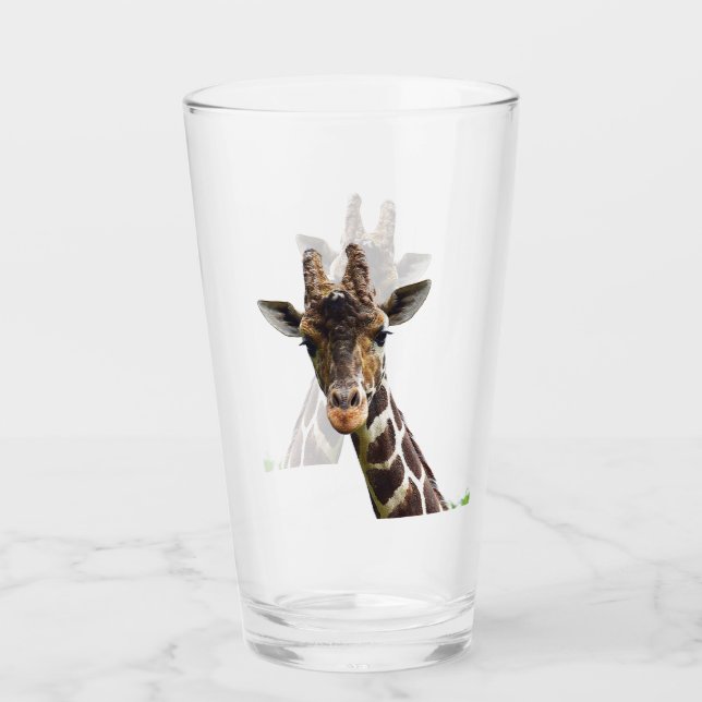 Culbuteur aérien en verre de girafe (Devant)