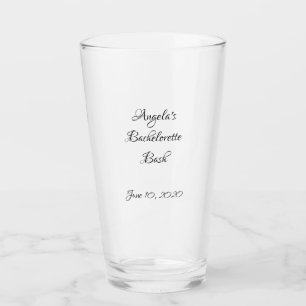 Culbuteurs en verre personnalisés