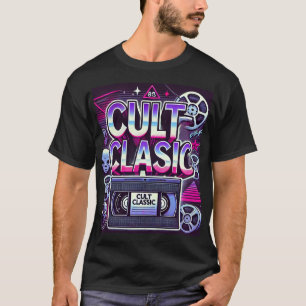 Cult Classic Retro 80s Graphic T-Shirt -VHS Horreu
