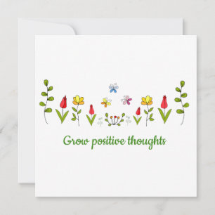 Cultiver des pensées positives fleurs
