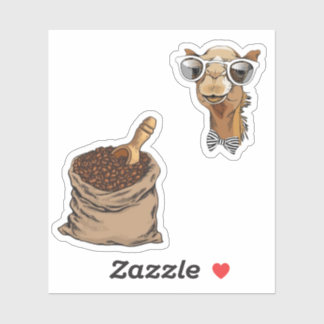 culture saoudienne camel et stickers café