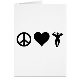 Culturisme d'amour de paix