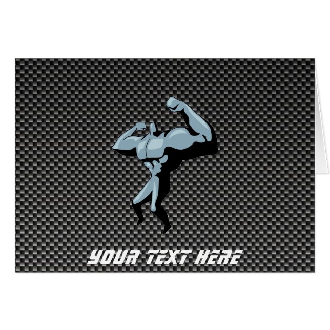 Culturiste de regard de fibre de carbone (Devant horizontal)