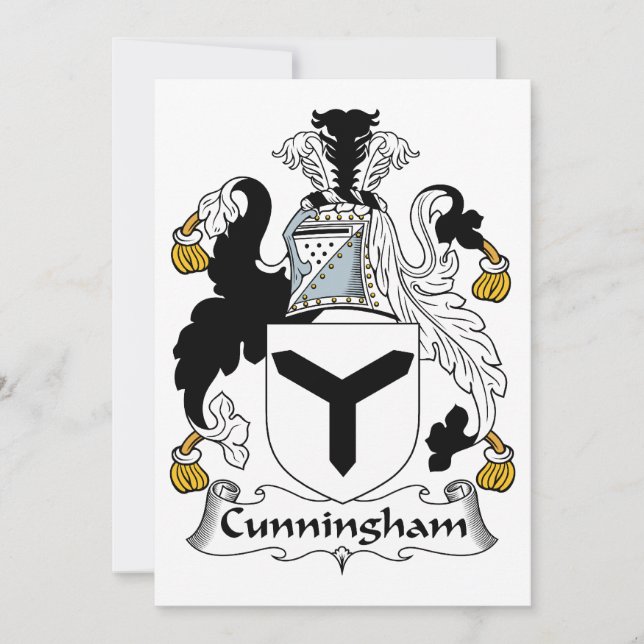 Cunningham Family Crest (Devant)
