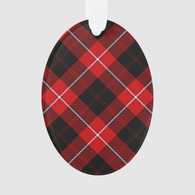 Cunningham Tartan rouge noir (devant)