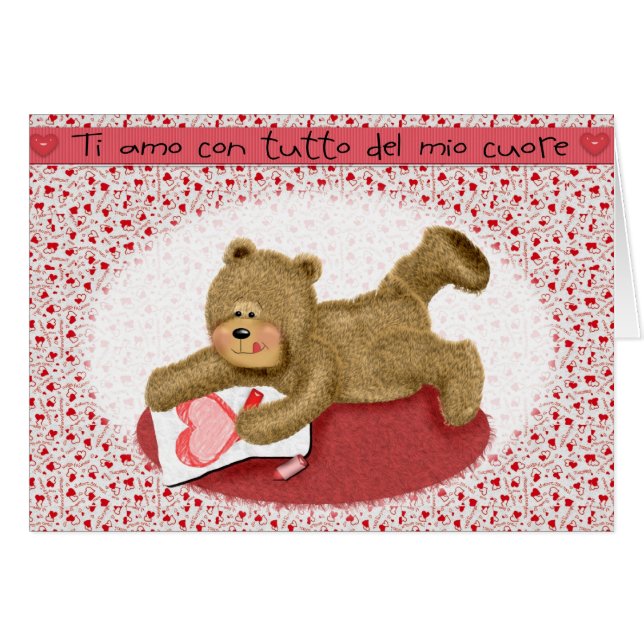 Cuore de del de tutto d'escroquerie d'AMO de Ti (Devant horizontal)