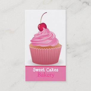 Cup Cakes Bakery Sweet Traitements Carte de visite