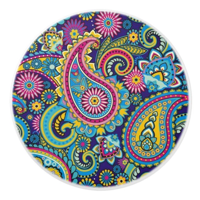 Cupboard en céramique et poignées de porte - Motif (Devant)