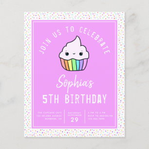 Cupcake Anniversaire Budget de la fête