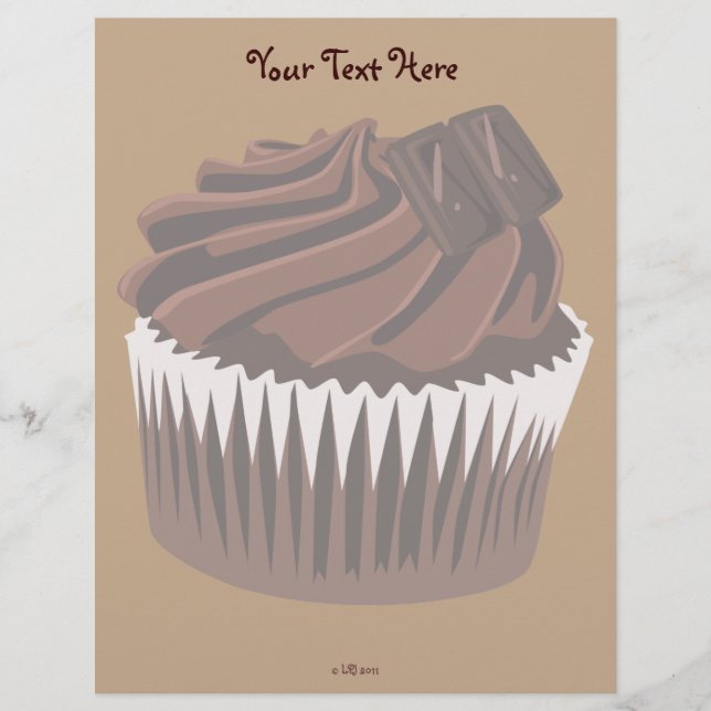 Cupcake au chocolat (Devant)
