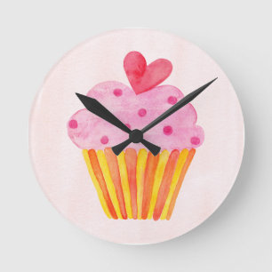 CUPCAKE CUPCAKE cuisson cuisine vintage Horloge mu