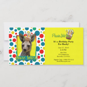 Cupcake d'anniversaire - Kangaroo