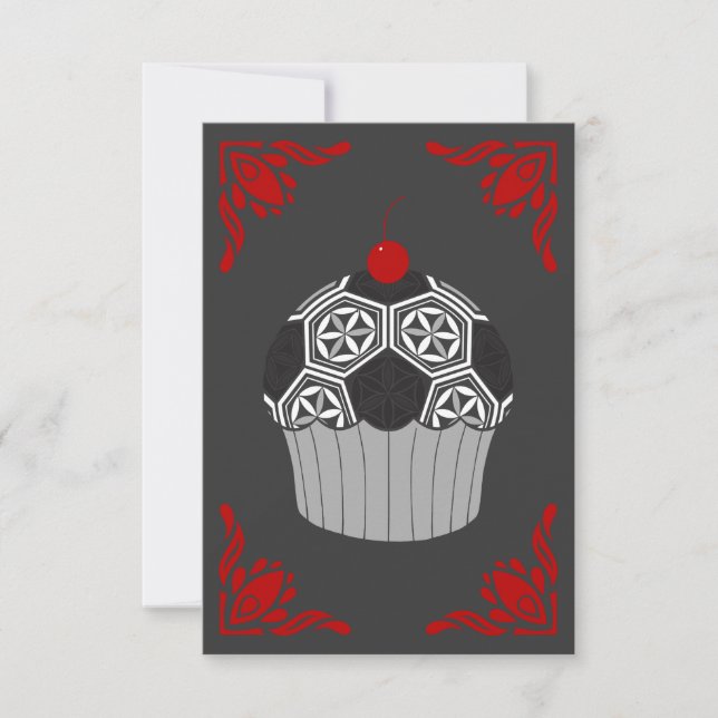 cupcake de football sacré (Devant)