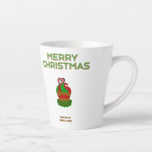 Cupcake de Noël Petite Mug latte