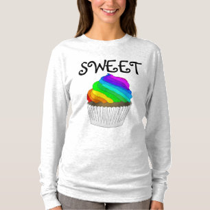 CUPCAKE EN COURBE, T-Shirts LES FEMMES