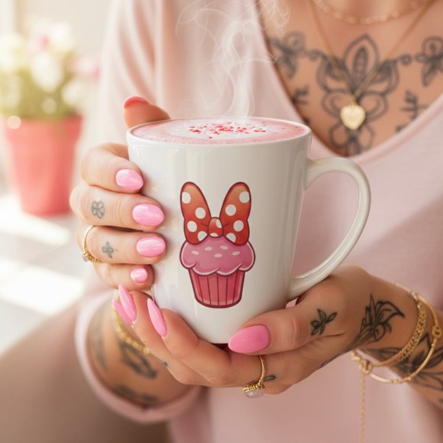 Cupcake Latte Mug (Créateur téléchargé)