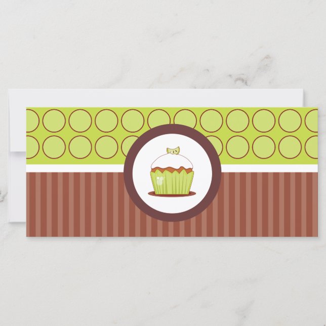Cupcake Shop ou Boulangerie Certificats cadeaux (Devant)