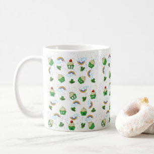 Cupcakes de mug de la Saint-Patrick