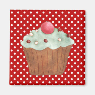Cupcakes Gâteaux Aimant de pâtisserie