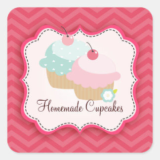 Cupcakes maison Étiquettes personnalisés