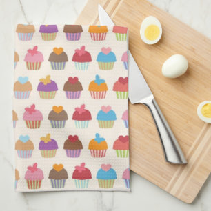Cupcakes Microfibre Serviette de cuisine
