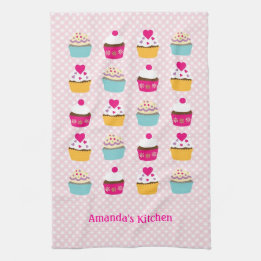 Cupcakes Serviettes de cuisine
