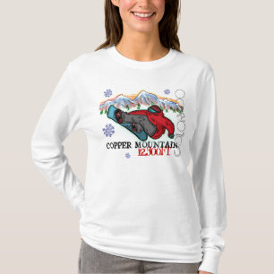 Cuper Mountain Colorado snowboarder partagé sweat 